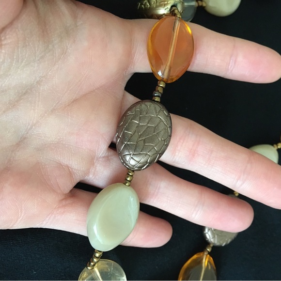 Long Beaded Fashion Jewelry Sweater Necklace - Picture 4 of 7